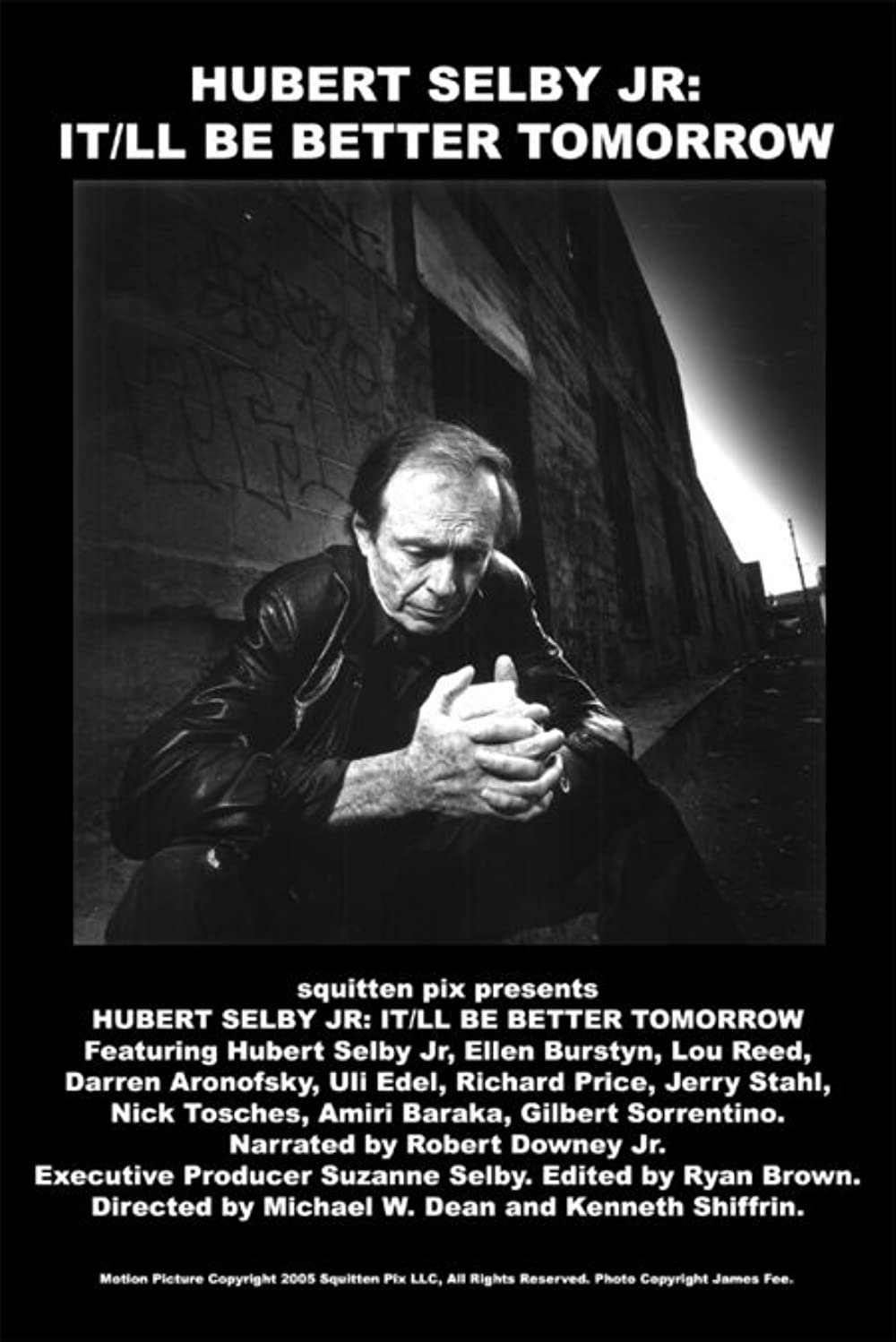 Постер Hubert Selby Jr: It/ll Be Better Tomorrow
